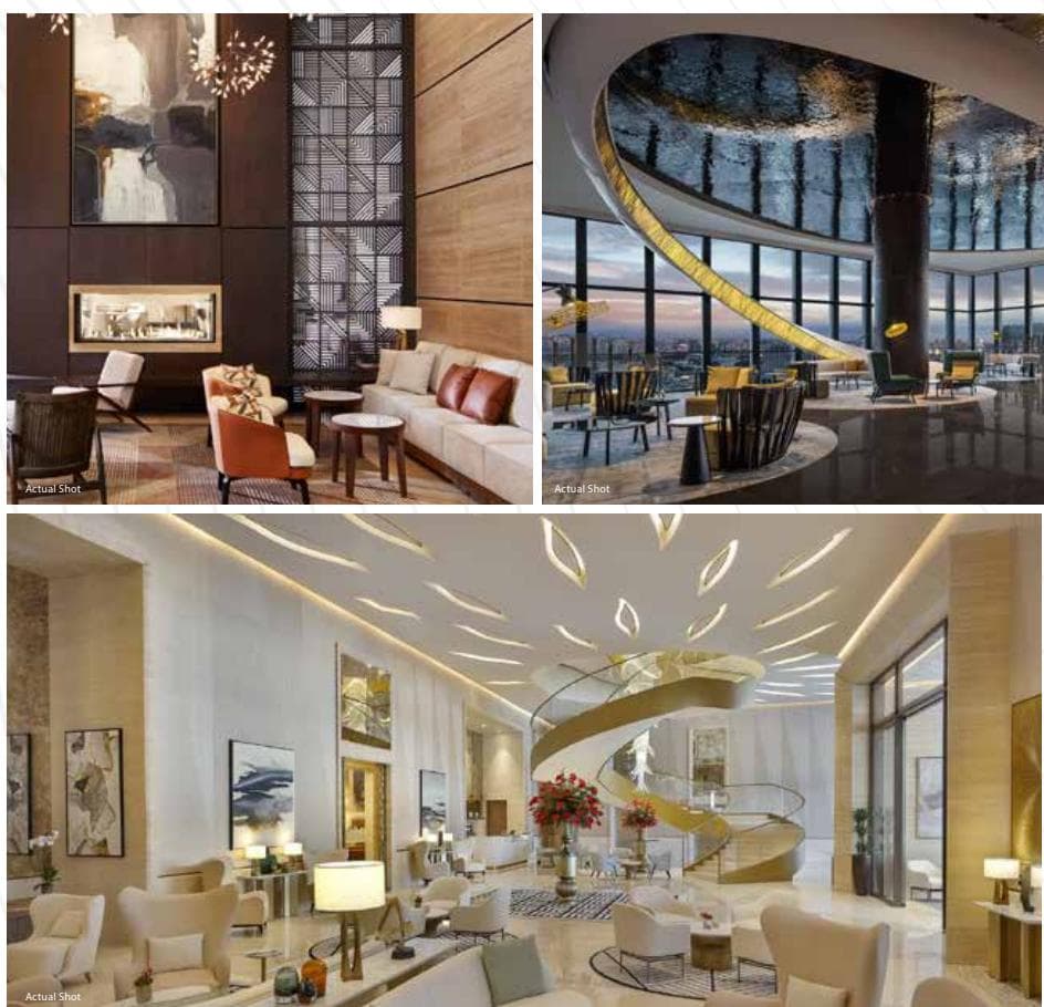 Arrival lobby that makes a lasting impression