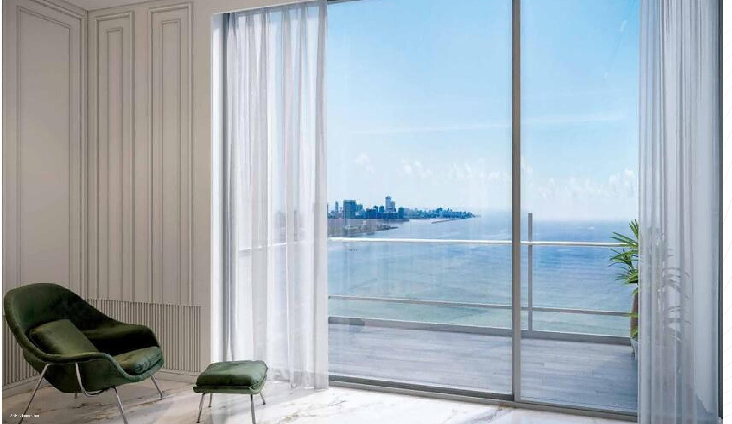 Lavishly appointed bedrooms with premium finishes