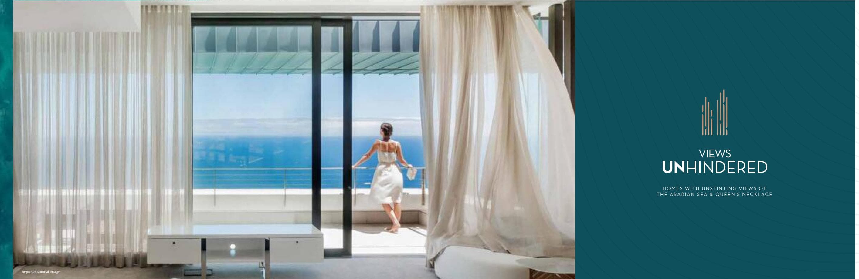 Private deck with unstinted ocean views